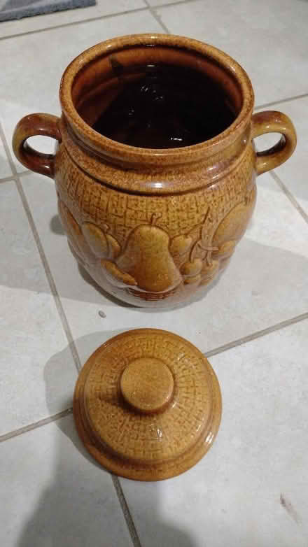 Photo of free Large ceramic pot with lid (Wilstead MK45) #2