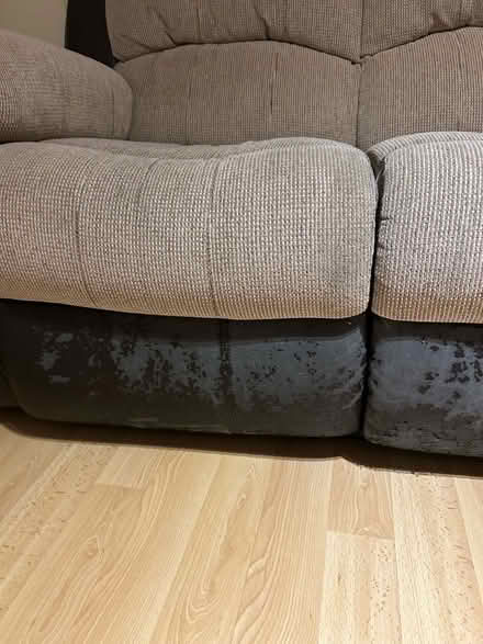 Photo of free Brown 2 Seater Reclining Sofa (CT6) #3