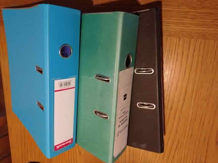 Photo of free A4 Lever Arch Files (Studley B80) #1