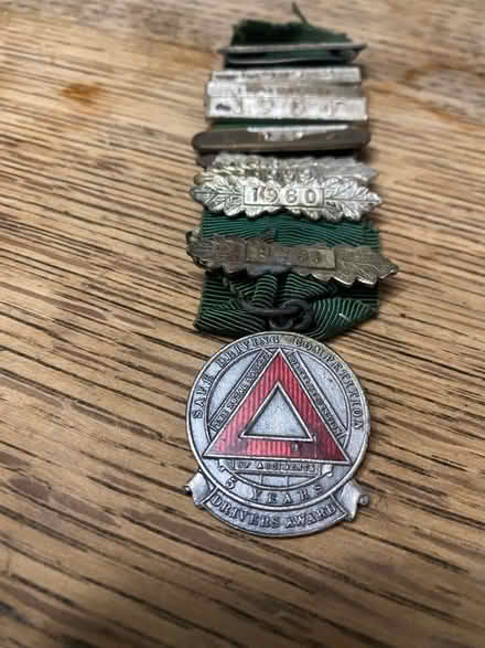 Photo of free Safe driving award with bars (Bakewell DE45) #1