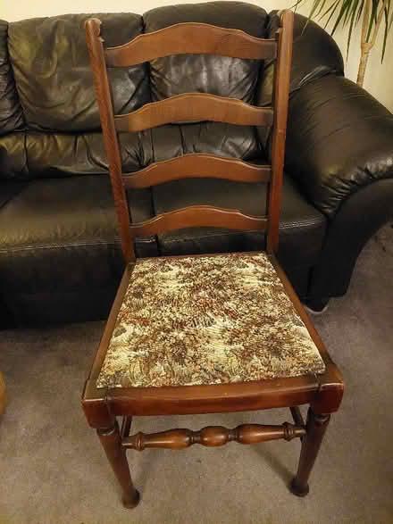 Photo of free Solid wood chair good condition (Seaford BN25) #1