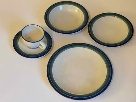 Photo of free Pfaltzgraff dinnerware, partial set (Chevy Chase DC) #1