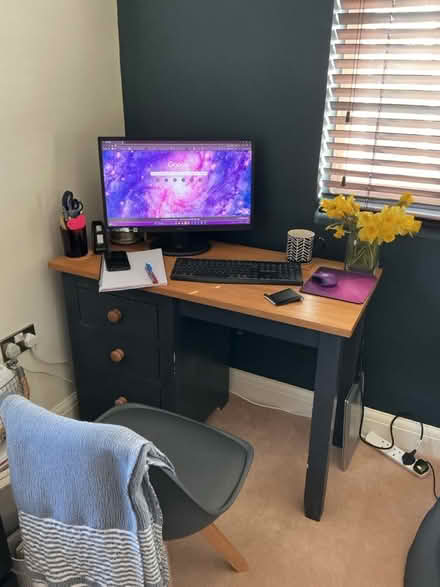 Photo of free Wooden Desk & Chair (Witham CM8) #2