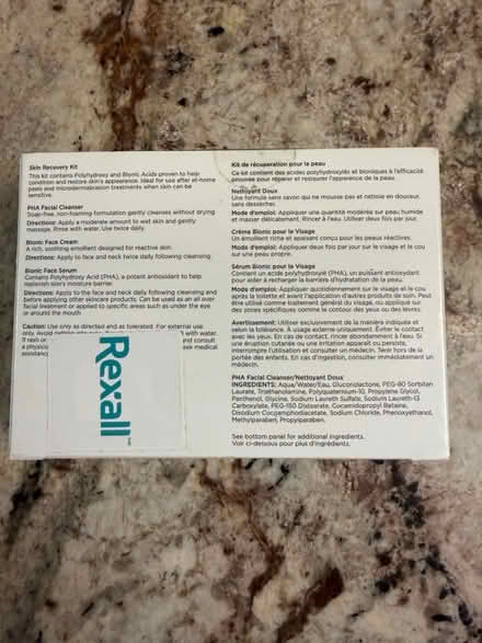Photo of free Skin Recovery Kit (Erin Mills&QEW) #2