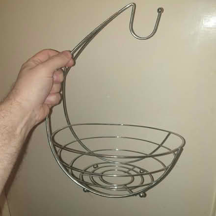 Photo of free Metal Fruit Basket With Banana Hook (IP1) #1