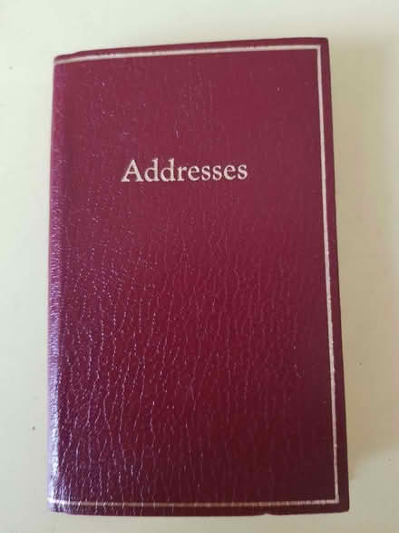 Photo of free Pocket address book (Blacklands TN34) #1