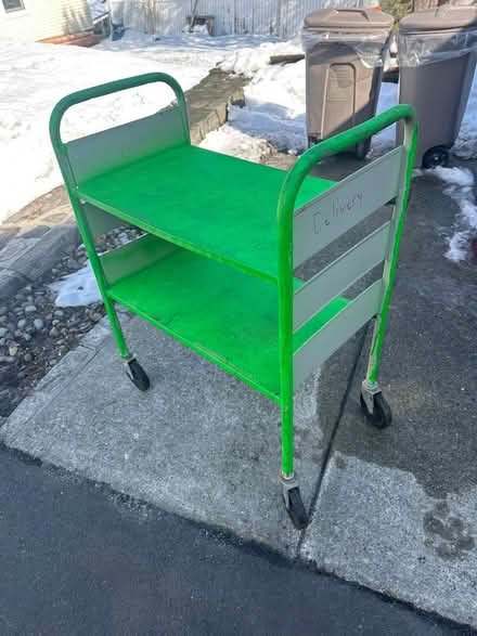 Photo of free Wheeled Book Cart (Cortlandt Man near Put Valley) #1
