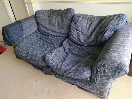 Photo of free Blue sofa / bed (Caversham RG4) #1