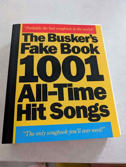 Photo of free Busker's Fake Book, 1001, All Time Hit Songs (Little Stoke ST15) #1
