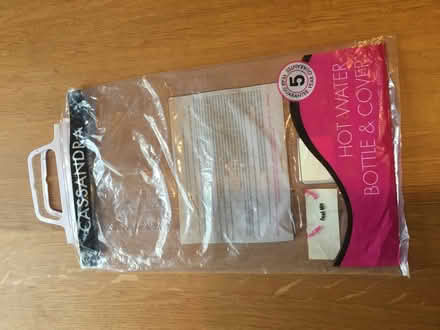 Photo of free Hot water bottle and cover (Berkhamsted HP4) #3