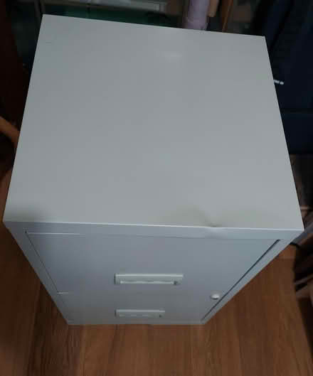 Photo of free Metal filing cabinet (Caterham CR3) #2