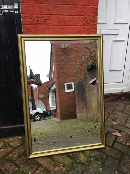 Photo of free Very Large Wall Mirror, Gold Frame (Liverpool L6) #2