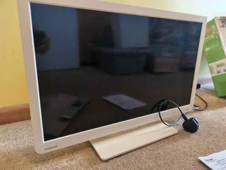 Photo of free TV with DVD player (Portchester PO16) #1