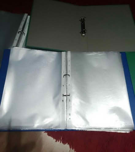 Photo of free Ring Binder Folders and Sleeves (Walderslade ME5) #1