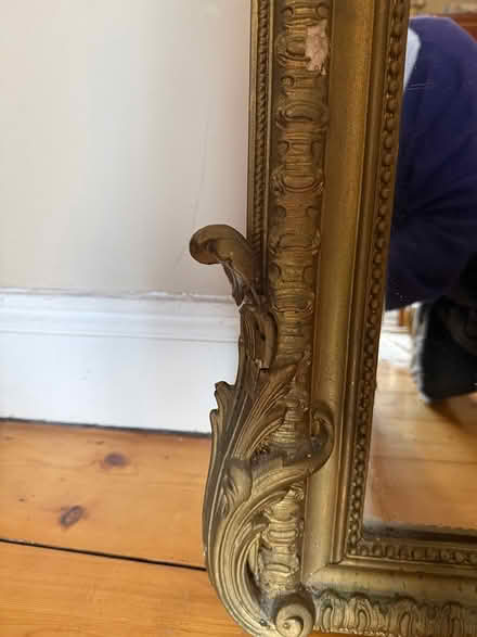 Photo of free Gilt mirror large (Rathgar) #4