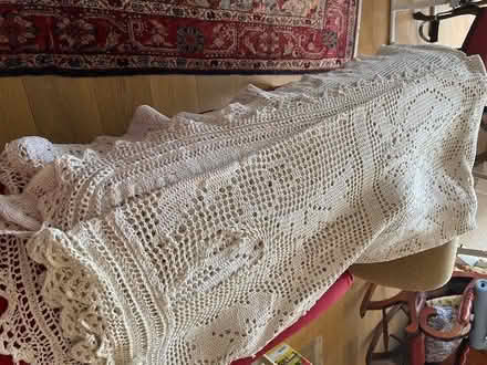 Photo of free Antique crochet bedcover (Malvern WR14) #1