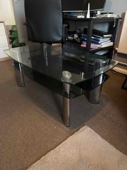 Photo of free Glass coffee living room table (Beckenham BR3) #1