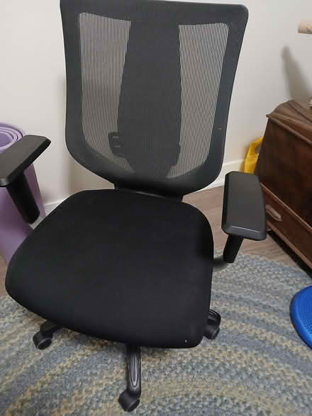 Photo of free Computer desk chair (downtown Guelph) #1