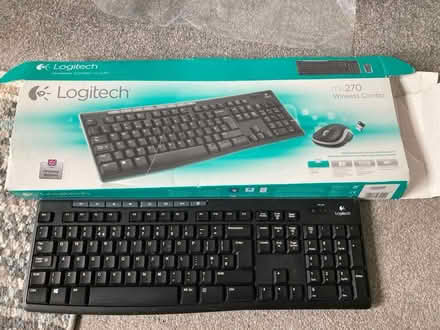 Photo of free LOGITECH wireless keyboard (Billericay) #1