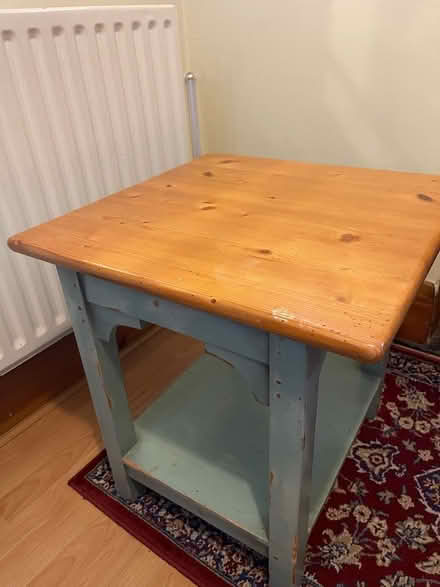 Photo of free Small solid wood table (Greystones S11) #2