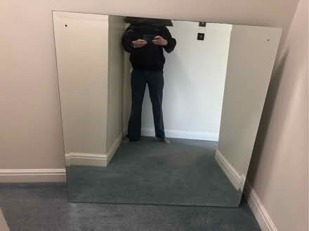 Photo of free Large square mirror (Barnacre PR3) #1