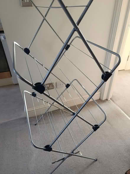 Photo of free Laundry rack, excellent condition (Roath CF24) #1