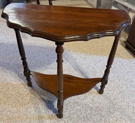 Photo of free Small wood side table (Chevy Chase DC) #1