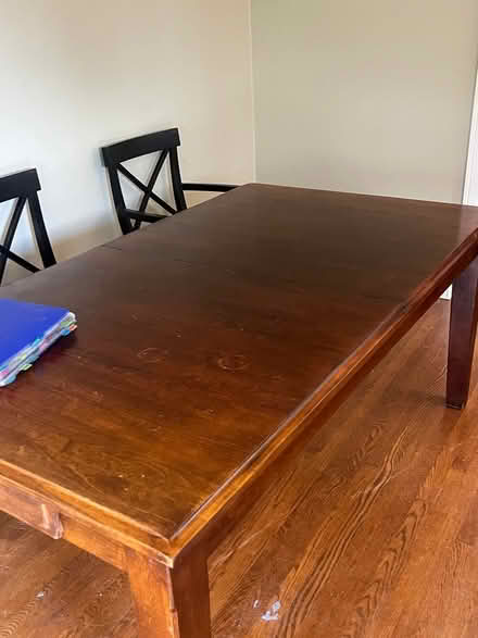 Photo of free 6 ft Dining Table with extensions (Wallingford) #3