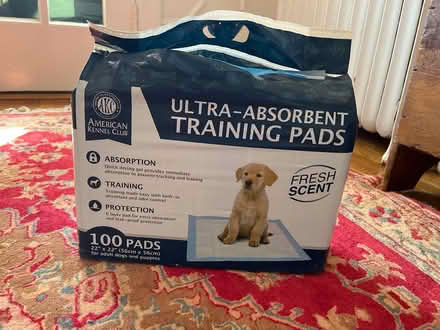 Photo of free 100 puppy training pads (Forest Hills) #1