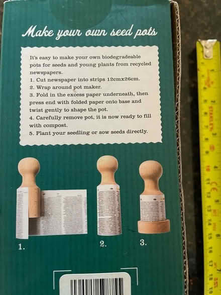 Photo of free Paper pot maker (Fernhill BL9) #4