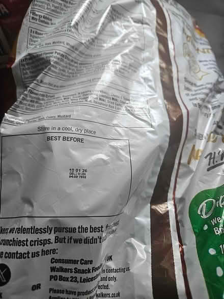 Photo of free Out of date (Wigston/Oadby Council. LE18) #3