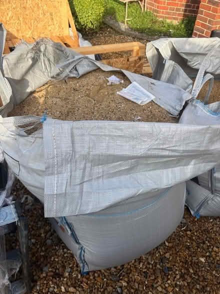 Photo of free Sharp sand - full bag - garden DIY (East Sheen, London.) #2
