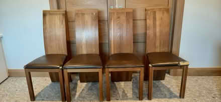 Photo of free 4 dining chairs (Glasnevin) #1