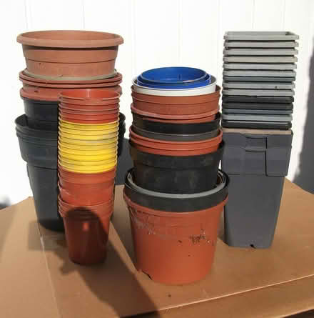 Photo of free Plant Pots assorted sizes x 70 (ME16 - Allington) #1