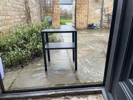 Photo of free Two IKEA black metal tables (Coton CB23) #1