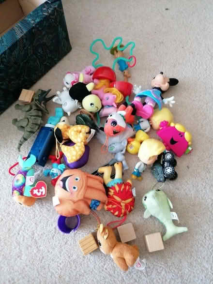 Photo of free Box of assorted small toys (Langney BN23) #1