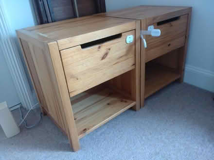 Photo of free 2 bedside tables (Wendover HP22) #1