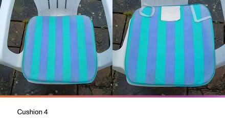 Photo of free Square outdoor chair cushions (West Bridgford NG2) #3