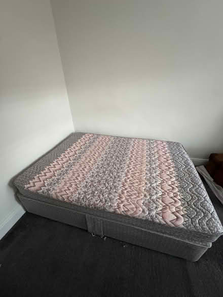 Photo of free Double Box Bed and Mattress (Hoole CH2) #3