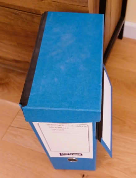 Photo of free large file box (Horsell GU21) #1