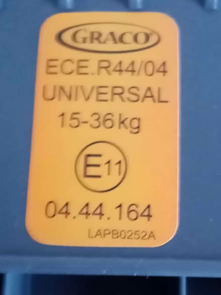 Photo of free Graco Car Seat (CT2) #1