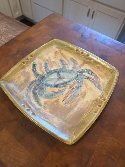 Photo of free Decorative Blue Crab Plate (Millersville) #1