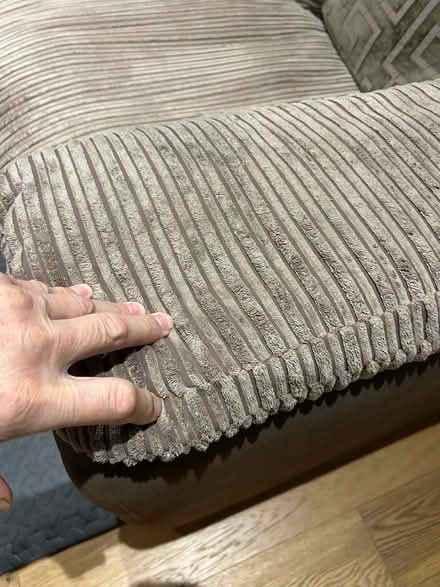 Photo of free Beige L-shaped sofa (two parts) (Balmullo KY16) #4