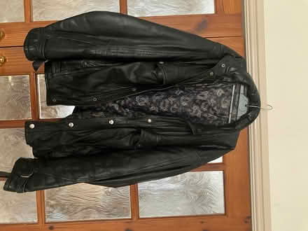Photo of free Men’s Leather jacket size m (Rothley LE7) #2