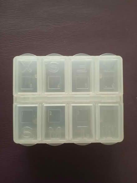 Photo of free Small daily pill box (Cheverly, MD) #1