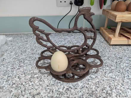 Photo of free Cast iron egg holder (Saltney Ferry CH4) #1
