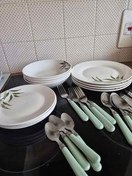 Photo of free Glasses, cutlery and dinner set (Drayton PO6) #2