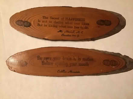 Photo of free Decorative Rustic Plaques (Near Rainbow and Stelling) #1