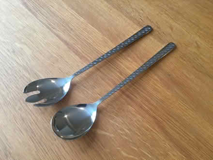 Photo of free Long serving spoon and fork set (Berkhamsted HP4) #1