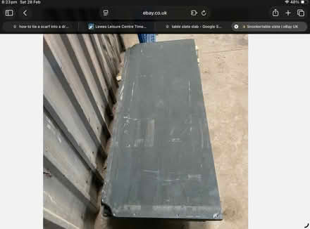 Photo of Slate slab - possibly from an unwanted snooker/pool table (The Folly BN7) #1